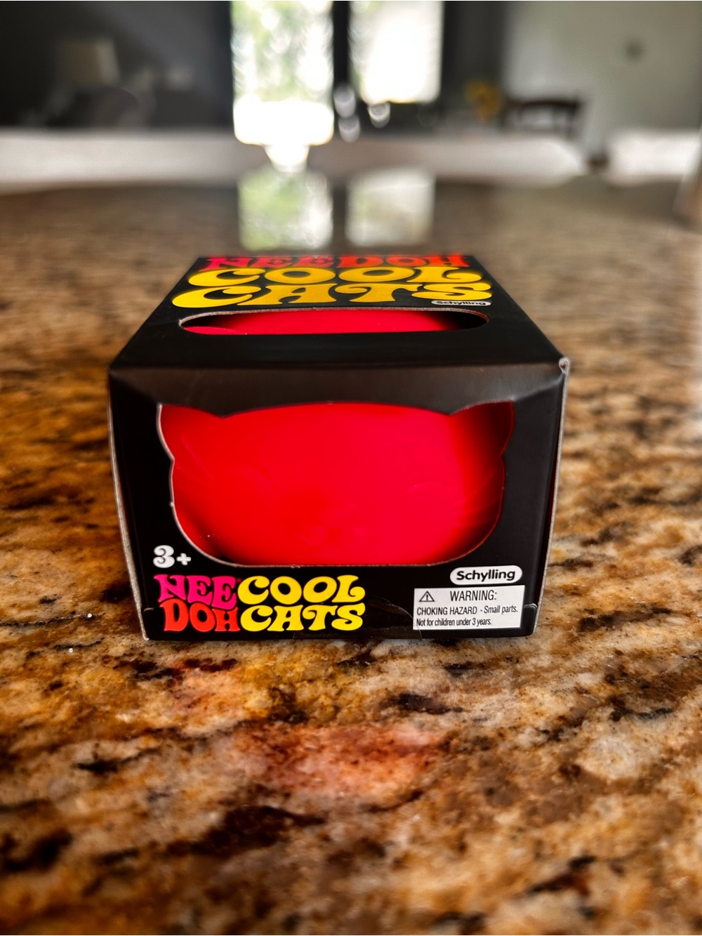 NeeDoh Cool Cats pink Stress Toy. New. Authentic